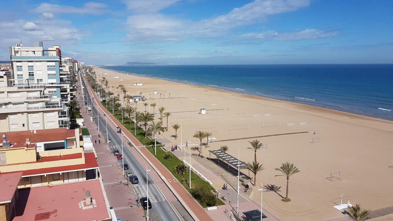 Preciosos Apartamentos Caracola En La Primera Linea De La Playa De Gandía Kültér fotó